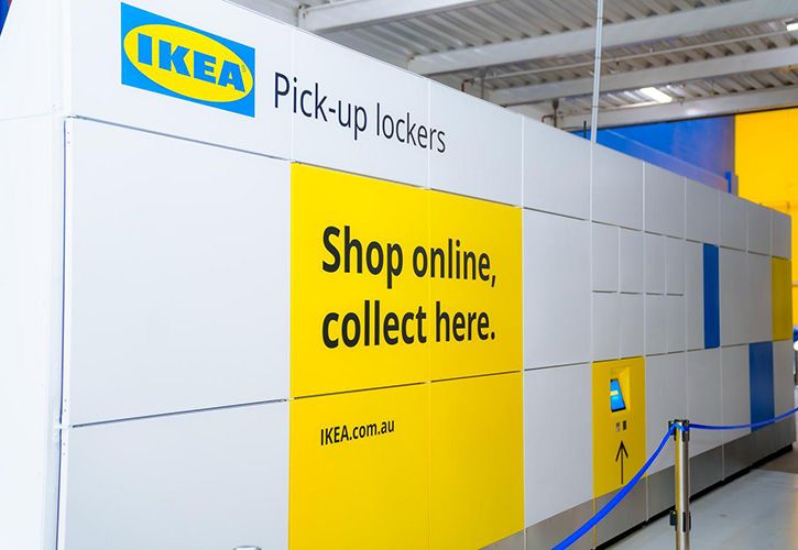 IKEA Australia Pick-up lockers