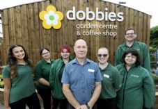 Dobbies Hungerford GM Mike Scott (middle) Ops Manager Laurentina Wilkinson (right) and colleagues