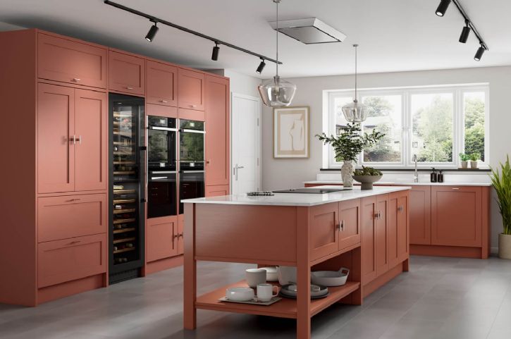 Benchmarx Marlow Baked Peach kitchen Paint To Order