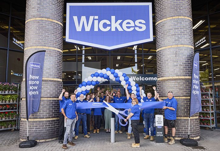 Wickes Bury St Edmunds Store opening day