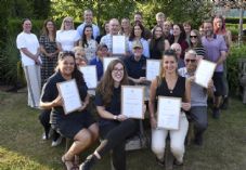 Pic 1 The team from Ruxley Manor Garden Centre celebrating their awards on the night