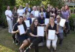 Pic 1 The team from Ruxley Manor Garden Centre celebrating their awards on the night
