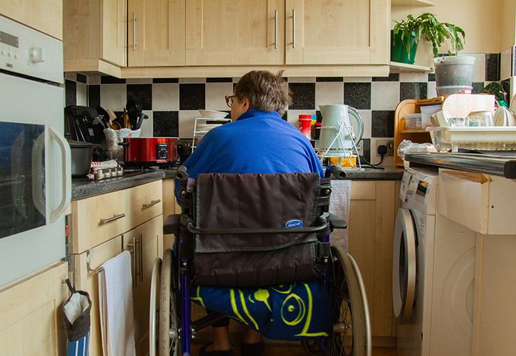 Kitchen wheelchair (Centre for Ageing Better)