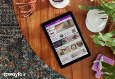 Wayfair tablet table (corporate)