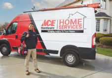 Ace Hardware home services truck