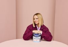 Kimberley Walsh Wickes Blush Pink paint