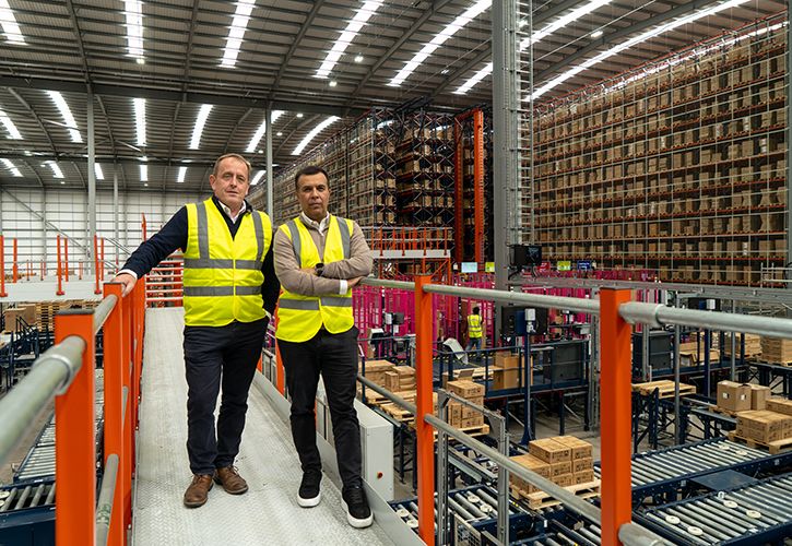 Jeremy Harris MD and Mo Iqbal Chairman of Tile Mountain Group