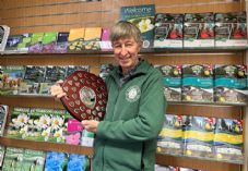 GCA CEO Peter Burks with the Greenfingers Charity Shield