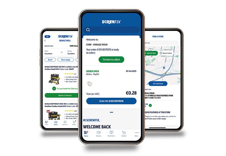 Screwfix ROI app