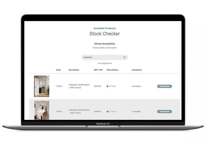 Frontline stock checker