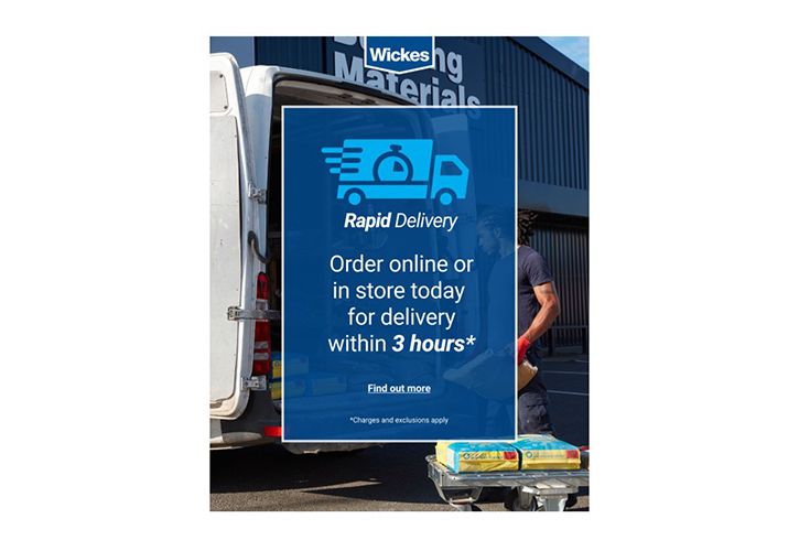 Wickes Rapid Delivery - Gophr