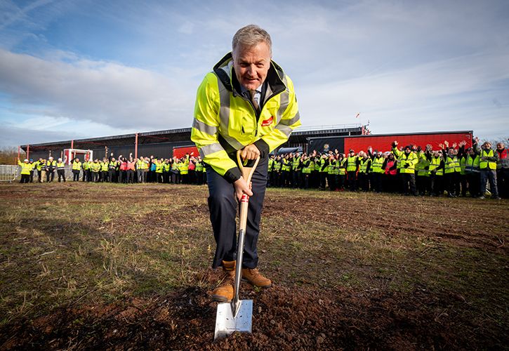 Andrew Livingston, Howdens CEO, Runcorn