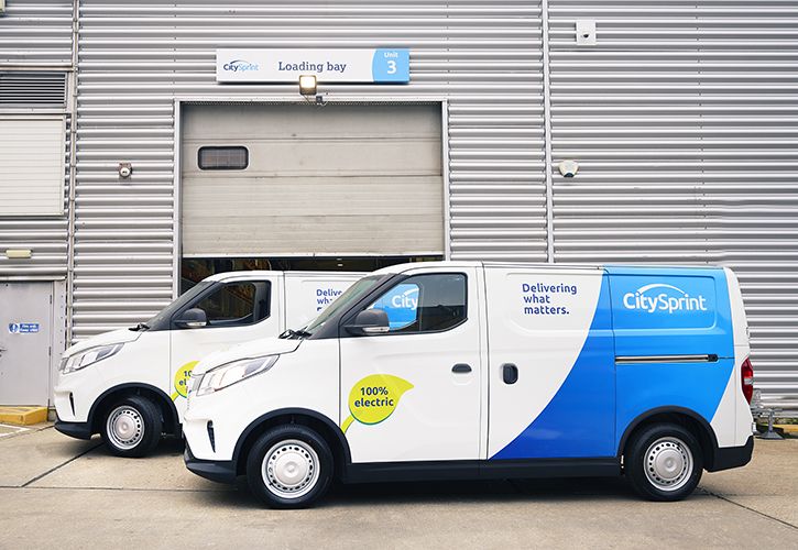 CitySprint e-vans