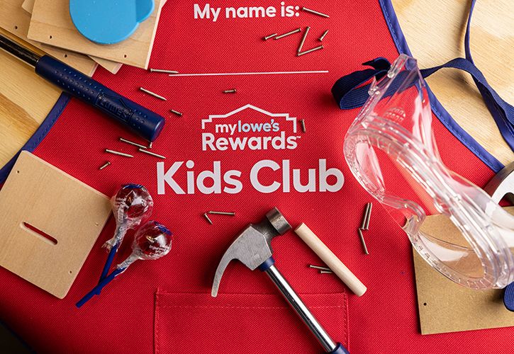 Lowe's Kids Club workshop