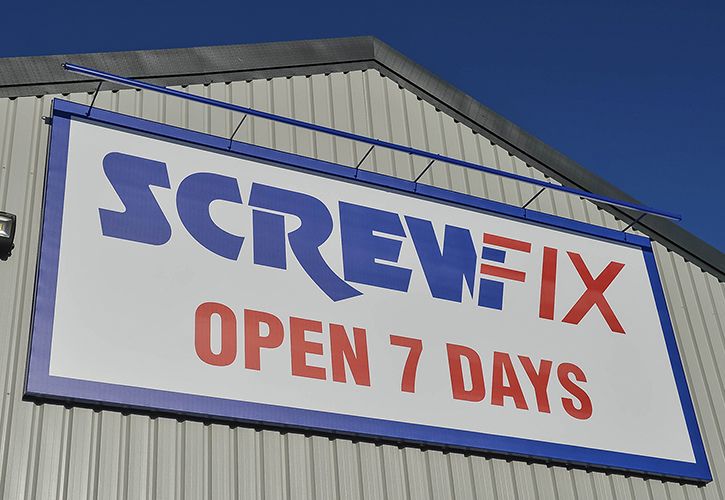 Screwfix - open 7 days