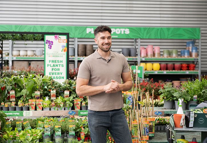 Henry Agg, first Garden Ambassador for Garden Centres by Homebase
