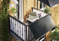 Balcony solar panels IKEA