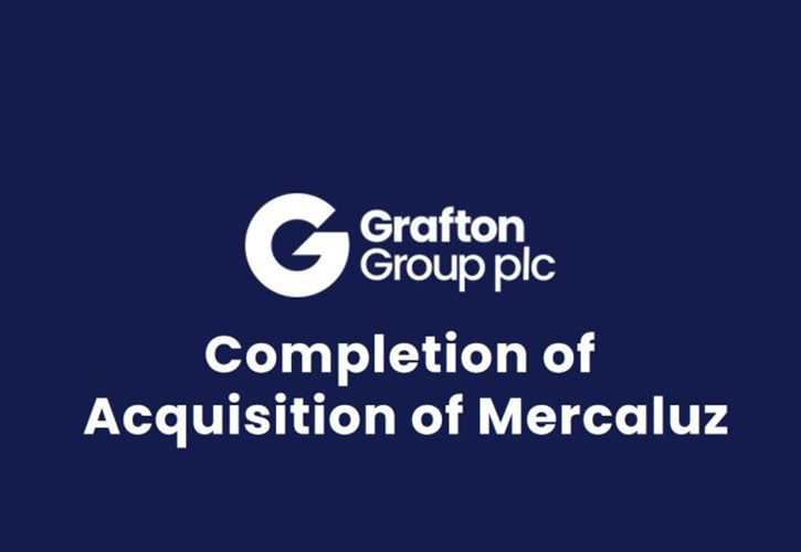Grafton Group completes Mercaluz acquisition