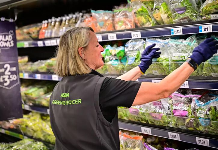 Asda staff member