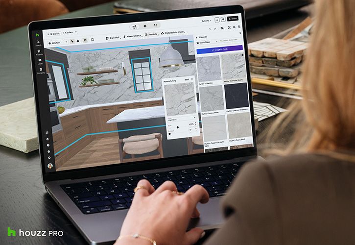 Houzz Pro 3D Floor Plan Custom Finishes UK