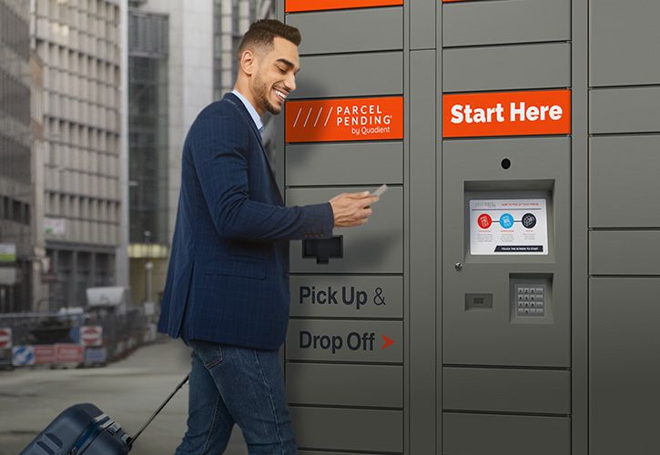 Quadrient Parcel Pending Locker