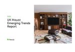 Houzz UK Emerging Trends 2026 report cover
