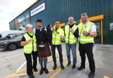 Travis Perkins Glasgow Helen Street opening