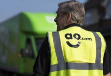 AO delivery man hi-vis vest (corporate)