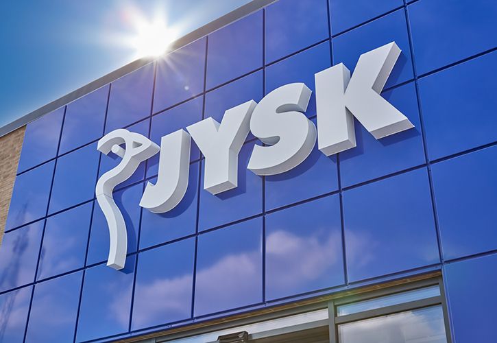 JYSK store front (corporate)