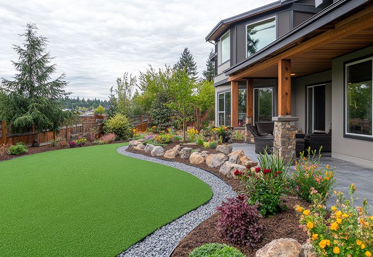 Tapi Pavilion artificial grass
