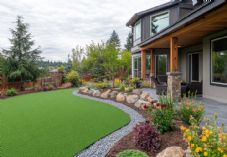 Tapi Pavilion artificial grass