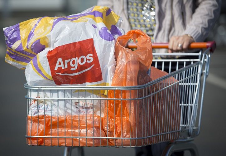 Argos and Sainsbury's bags (corporate)