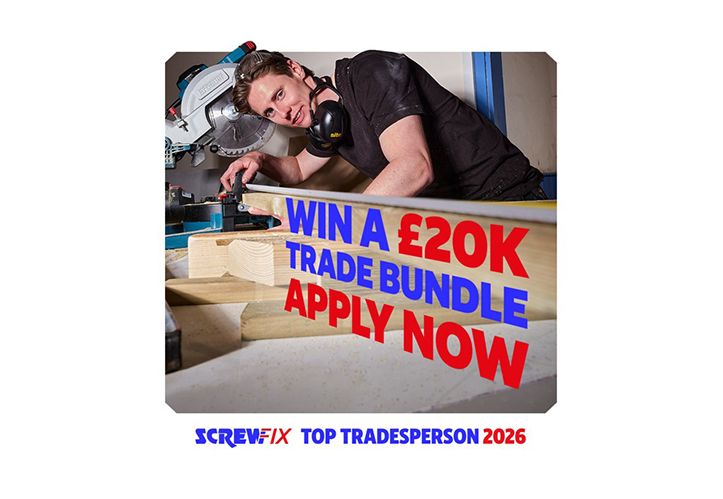 Screwfix Top Tradespeople 2026