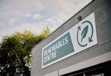 Wolseley Renewables Centre sign (corporate)
