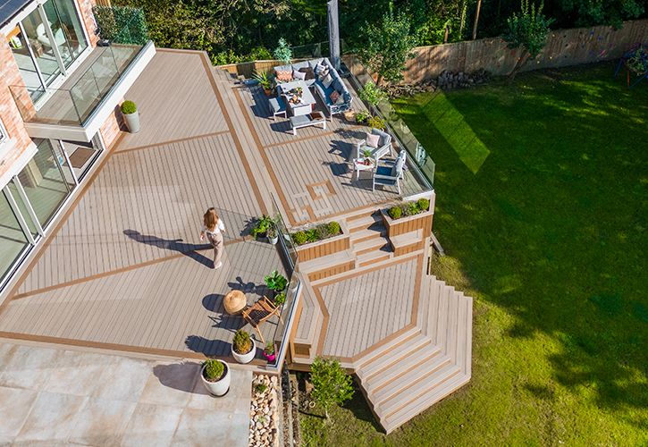 Trex - Multi-level decking