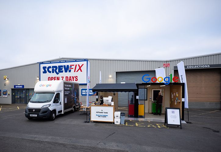 Screwfix and Google