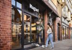 Magnet Kitchens Customer and trade entering store (Magnet)