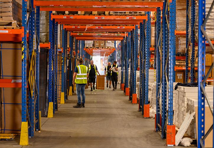 Frontline Bathrooms - warehouse