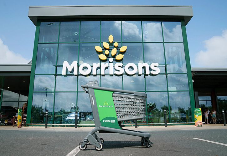 Morrisons Instacart Caper trolley - Preston