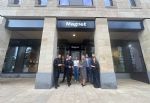 Magnet Harrogate ribbon cutting