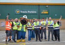 Travis Perkins Corby relocation - ribbon cutting