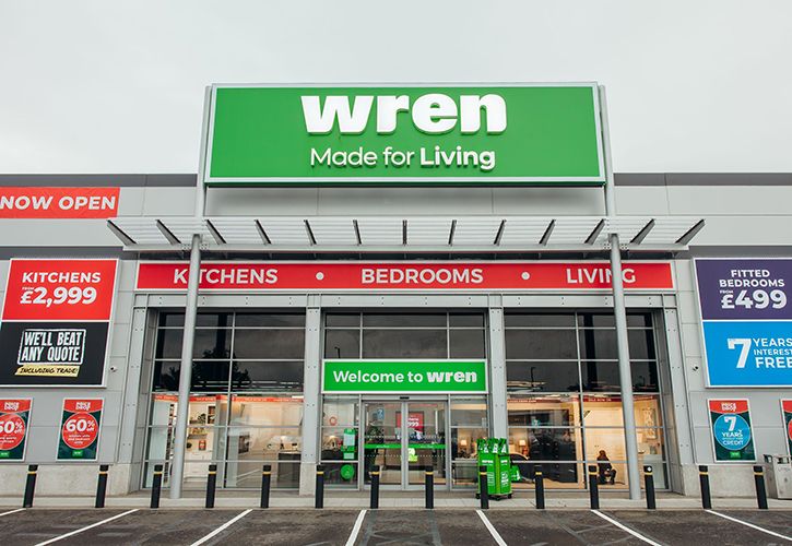 Wren showroom at Derry Crescent Link Retail Park