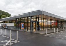 Aldi store and parking (corporate)