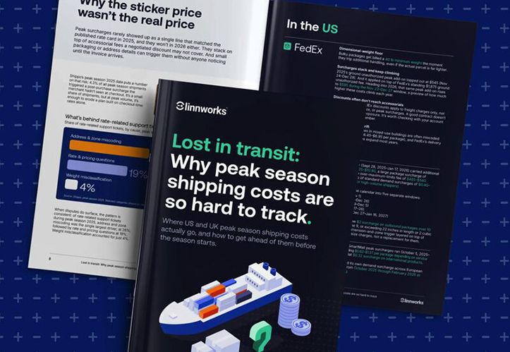 Linnworks - Lost in Transit: Why Peak Season Shipping Costs are so Hard to Track