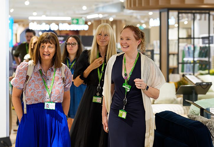 Dunelm CEO Clo Moriarty visits Dunelm Kingston store opening