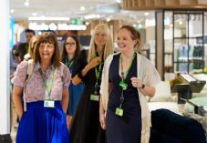 Dunelm CEO Clo Moriarty visits Dunelm Kingston store opening