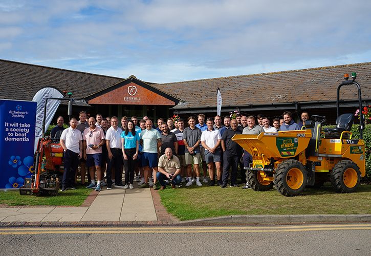 Travis Perkins - fundraising for Alzheimer's Society