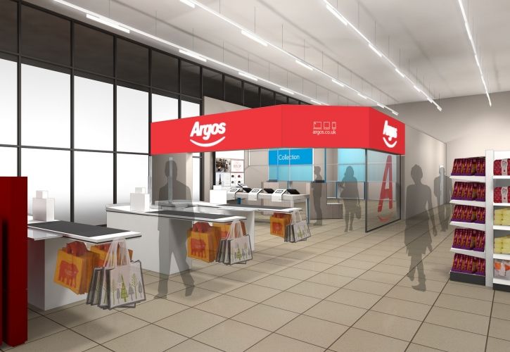 Argos Sainsbury's interior