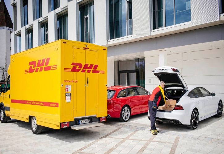 Amazon DHL Audi