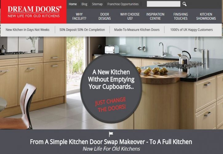 Dream Doors website